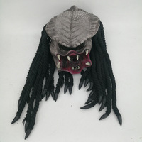 Masque en latex Alien vs Predator pour Halloween transfrontalier, casque effrayant de Predator pour fête et jeu de rôle