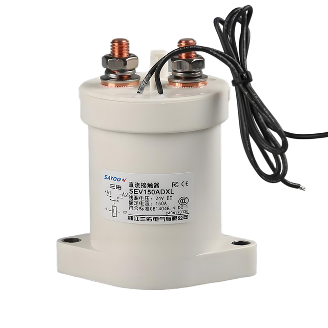High Voltage DC Contactor  for Communication Power Supplies 150A DC Relay Switch Coil Voltage 12V,24V 36V,48V,60V 72V 84V