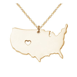Collier pendentif <span class=keywords><strong>carte</strong></span> des <span class=keywords><strong>États</strong></span>-<span class=keywords><strong>Unis</strong></span> <span class=keywords><strong>d</strong></span>'<span class=keywords><strong>Amérique</strong></span> 3 couleurs Collier de l'État des <span class=keywords><strong>États</strong></span>-<span class=keywords><strong>Unis</strong></span> Accessoires de bijouterie - Product Image 6