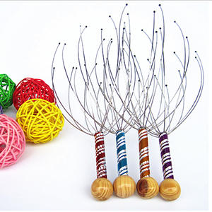 Soul-Extractor de cuero cabelludo, alambre de araña de acero, masajeador para aliviar el estrés - Product Image 3