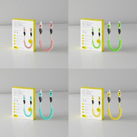 Cable de Datos en Oferta, 65W+27W, Telescópico, 4 en 1, para Teléfono Móvil y Tableta, Cable de Carga y Transferencia de Datos
