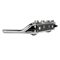 Barre de pare-chocs avant en acier inoxydable 201 haute performance pour Nissan Navara Frontier 2005-2025