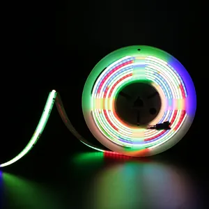 Magic Color Changeable RGBW/ RGBIC Smart Lights 784led/m 24V Addressable Cob Neon Light Cob Flexible Light