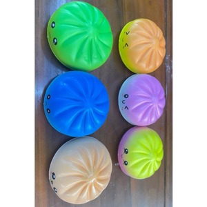Jouet sensoriel anti-stress Squishy Mystery Dumpling Bao en PU à remontée lente, boîte mystère pour cadeaux, promotion - Product Image 4