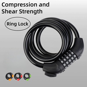 Nuevo Producto: Candado de <span class=keywords><strong>Cable</strong></span> de Acero con Combinación de 5 Dígitos, Directo de Fábrica, Antirrobo <span class=keywords><strong>para</strong></span> Bicicleta Eléctrica, Motocicleta y Bicicleta - Product Image 2