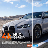4K Videorecorder Dashcam voor BMW 2/3 Serie (F22/F23/G42-F87) APP/WiFi Nachtzicht Loop Recording Dubbele Lens 24 uur Parkingbewaking