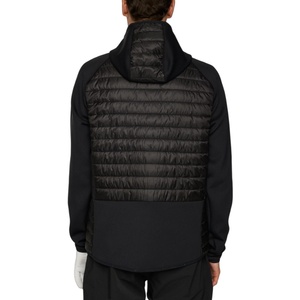 Veste bomber à capuche chaude d'hiver de haute qualité, design personnalisé en gros, mode masculine, col montant, réversible devant - Product Image 3