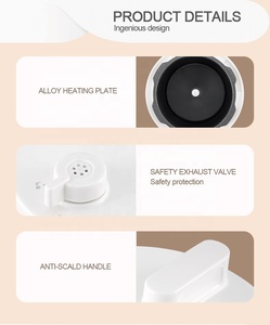 2 Lít Điều Khiển Cảm Ứng Nồi Áp Suất Điện 710W <span class=keywords><strong>LCD</strong></span> Màn Hình Hiển Thị Mini Nồi Áp Suất Điện Cho Hàn Quốc Và Nhật Bản - Product Image 6