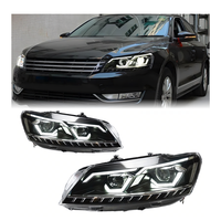 Passat B7 US Spec V5 2011-2015 DRL LED mise à niveau phares clignotants lampe frontale assemblage Signal Auto accessoires pour Volkswagen