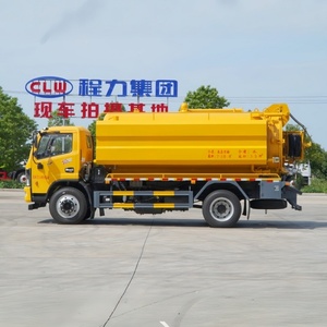 Camion-citerne d'aspiration des eaux usées léger de 6 m³ avec châssis 4x2, véhicule d'assainissement pour le traitement des eaux usées - Product Image 5
