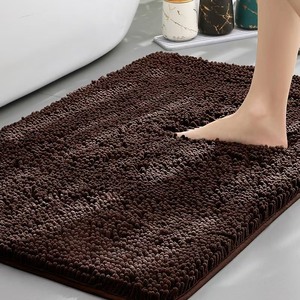 Alfombra de Baño Afelpada de Chenilla Antideslizante con Base Antideslizante, Diseño Nuevo 2026, Buena Calidad, Productos para Baño - Product Image 6