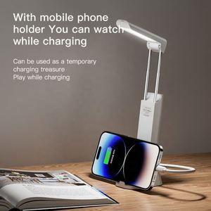 Foldable Flashlight Cordless Led <b>Table</b> <b>Lamp</b> With Power Bank,war Readiness Material <b>Portable</b> USB Rechargeable Desk Light - Product Image 3