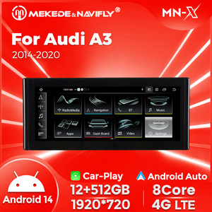 Navifly MNX 12.5 Pantalla Táctil de Navegación para Auto de 10.25 Pulgadas con Android 13, <span class=keywords><strong>6</strong></span>+128G, para Audi <span class=keywords><strong>A3</strong></span> 2014-2020, con Reproductor Multimedia para Auto - Product Image 4