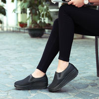 Baskets en maille respirantes pour femmes, chaussures de Sport décontractées, à semelle épaisse, pour gagner en hauteur, à la mode, nouvelle collection