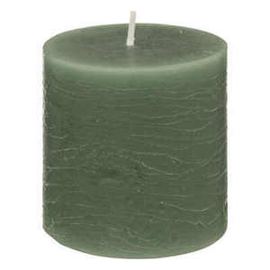Bougie ronde à l'huile d'eucalyptus verte D 6,7 x H 7 cm - Product Image 1