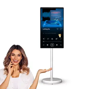 Smart Large 21,5 Pulgadas Incell Touch Smart Display Ips 2K Standby Me Pantalla Usb Android 12 Wifi Smart Tv Televisión