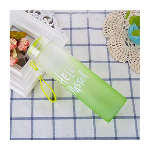 Bottiglie d'Acqua in Vetro Colorato Sfumato da 15oz con Logo Personalizzato per Palestra e Attività all'Aperto - Product Image 5