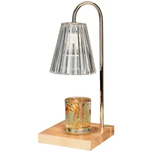 HoneyFly Lampu Malam Penghangat Lilin Modern Penyebar Aromaterapi GU10 Peredupan Suasana Antik Retro Rumah Kamar Tidur Spa Hotel - Product Image 6