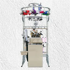 Automatic Custom Adult Cotton Nylon Wooly Socks Stocking School Socks Making Knitting Machine For Sale