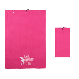 Broderie personnalisée, impression numérique avec Pothook, tissage gaufré, pas de perte de cheveux, serviette de Golf en microfibre, DIY - Product Image 1