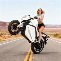 Moto de sport de course électrique automatique à 2 roues de haute qualité 5000W grande puissance 72V tension fabricant vente directe