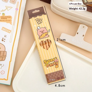 Crayons Capybara Pas Chers, Crayons en Bois HB Mignons avec Animaux de Dessin Animé, Ensemble de Crayons pour Enfants, Cadeaux de Papeterie Scolaire, Ensemble de Crayons HB Standard - Product Image 6