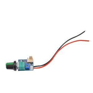 DC 12V <span class=keywords><strong>PWM</strong></span> Fan Governor empat kabel dengan tombol saklar pengontrol kecepatan Adjustable Noise Reduction Switch modul dapat mematikan - Product Image 2