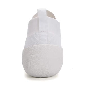 Breathable Sock <strong>Trainers</strong> Shoes for Men and Women Soft Sole <strong>Black</strong> Color Slip on Sneakers Footwear - Product Image 4