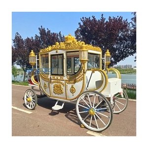 Carruaje Real de Lujo Eléctrico en Venta, Transporte Especial de Alta Calidad, Carruaje para Bodas - Product Image 1
