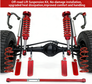 <span class=keywords><strong>Kit</strong></span> de levage de suspension de 2 pouces pour <span class=keywords><strong>Jeep</strong></span> Wrangler <span class=keywords><strong>TJ</strong></span> en acier de haute qualité, amortisseurs à gaz azote, ressorts hélicoïdaux, neuf, garantie 1 an, OE - Product Image 4