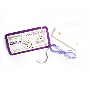 75cm jahitan bedah <span class=keywords><strong>Pga</strong></span> 910 Pgla jahitan Vicry Polyglactin jahitan bedah - Product Image 5