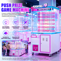 Machine à prix à monnayeur Kising, distributeur de cadeaux Push-to-Win, jeu d'arcade, machine à prix Push-and-Win