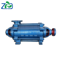 Pompe de drainage centrifuge de pompe de surpression horizontale multi-étages antidéflagrante pour les mines ignifuges et résistantes aux vibrations