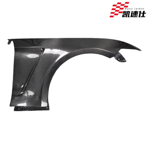 Pour Ford <span class=keywords><strong>Mustang</strong></span> GT350, utilisez des ailes latérales en fibre de carbone de haute qualité 3K, 2 pièces, kits de carrosserie de mise à niveau, neuf, ajustement parfait - Product Image 4