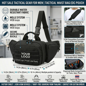 Riñonera Táctica Personalizable en Oferta, Bolsa de Cintura EDC para Portación Oculta, Riñoneras Tácticas para Hombre - Product Image 6