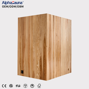 Salle de hammam intérieure pour deux personnes, sauna intérieur avec luminothérapie rouge, sauna en bois de cèdre japonais massif, petite taille - Product Image 5