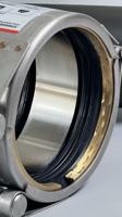 Raccord de tuyau PE Jointand, pression 16 bars, fixation par boulons, connecteur fendu, garantie 5 ans pour applications chimiques et eau potable