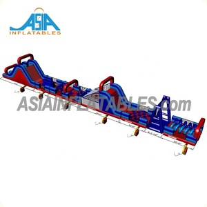 Giant Opblaasbare Hindernisbaan/Adrenaline Rush Opblaasbare Air Run 5k Obstakel Spel - Product Image 4