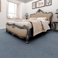 Tapis de luxe moderne pour hôtel, lavable, couleur unie, antidérapant, en peluche, pour la prévention des incendies, tapis mural pour salon