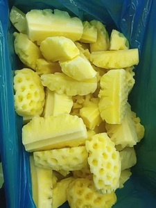 من الصين مذاق أخضر صحي جيد وأطعمة مغذية IQF مجمدة الأناناس - Product Image 4