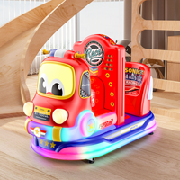 Nouvelle arrivée commerciale 3D dessin animé Train Kiddy Ride Machine de jeu voiture à bascule à pièces pour centre de divertissement