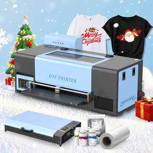 Impresora Directa a Película S13DTF de 33 cm de Ancho, 720x1800 DPI, Sistema Automático de Tinta Blanca, Plataforma de Calentamiento, para Pequeñas Empresas y Emprendimientos - Product Image 1