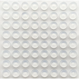 Butée de porte autocollante en silicone transparent, tampons de protection pour meubles, amortisseur en caoutchouc, coussin de protection, butée de placard, protecteur mural - Product Image 4