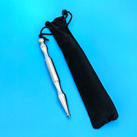 Stylo de réflexologie faciale en acier inoxydable, outil de massage des points de pression pour les soins de la peau et la relaxation