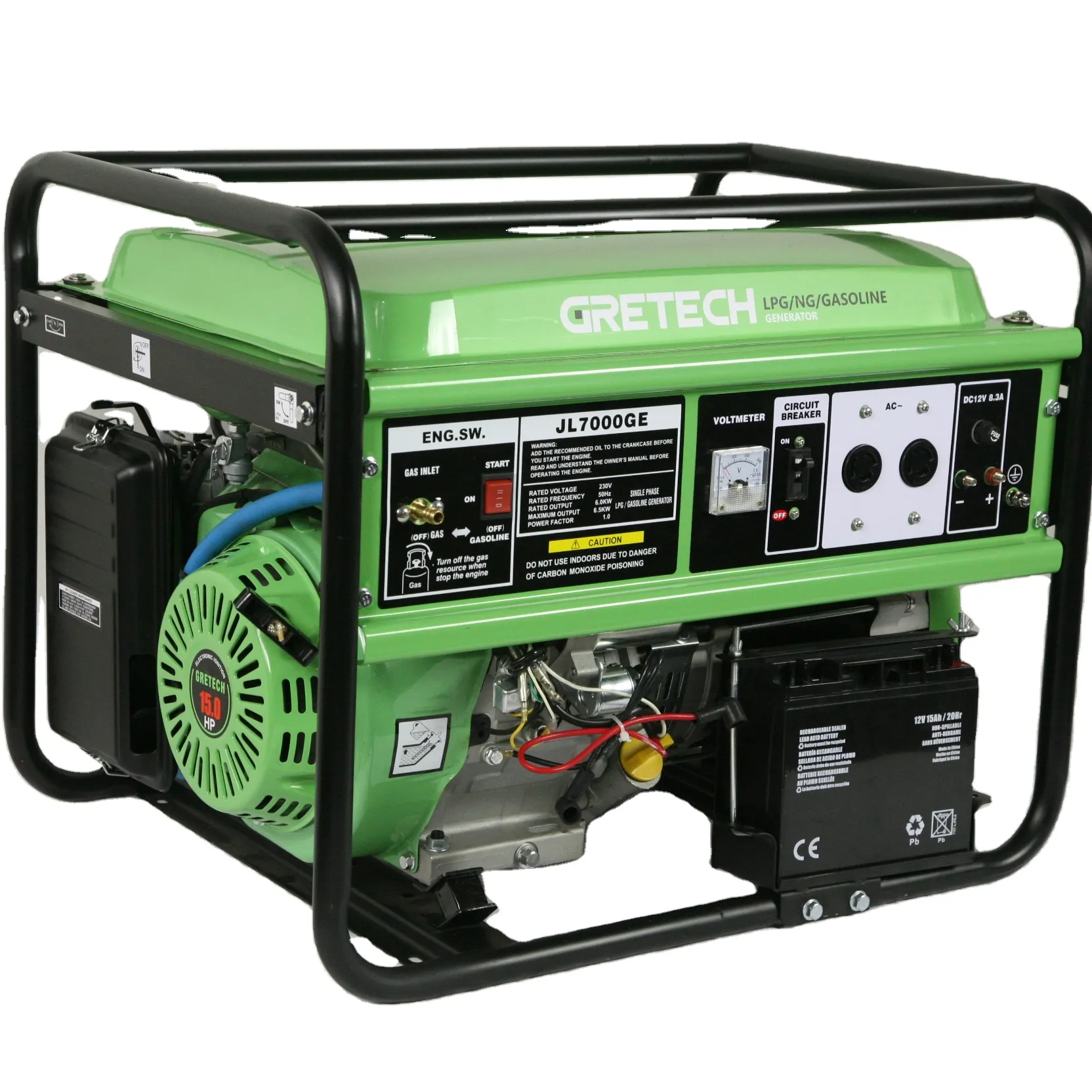 Factory Direct for Malaysia market home use generator 5KW portable generator