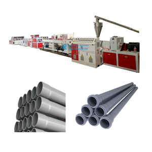 Machine <span class=keywords><strong>de</strong></span> fabrication <span class=keywords><strong>de</strong></span> tuyaux gainés en PVC, extrudeuse PP pour conduites d'égout et d'alimentation en eau, industrie plastique, extrudeuse bivis à engrenages - Product Image 1