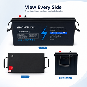 <b>24V</b> 200Ah 25.6V LiFePO4 <b>Battery</b> Rechargeable Lithium <b>Battery</b> for Home Energy Storage - Product Image 2