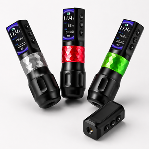 Máquina de Tatuaje Inalámbrica Profesional de 2000mAh con Pantalla OLED, Motor sin Escobillas y Función de Temporizador para Delineado, Sombreado y Arte Corporal - Product Image 1