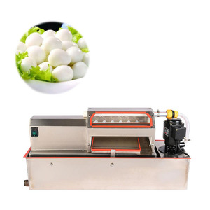Máquina Peladora de Huevos de Codorniz Automática de Acero Inoxidable con Motor, para Uso Comercial, Capacidad de 35 kg/h, Separación de Cáscaras de Huevo Cocido - Product Image 1