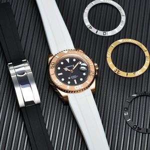 <span class=keywords><strong>Reloj</strong></span> de Buceo CORGEUT de 40 mm con Correa de Caucho y Cristal de Zafiro, 10 ATM, Movimiento NH35, Logotipo Personalizado, <span class=keywords><strong>Reloj</strong></span> Mecánico Automático <span class=keywords><strong>para</strong></span> Hombre - Product Image 4